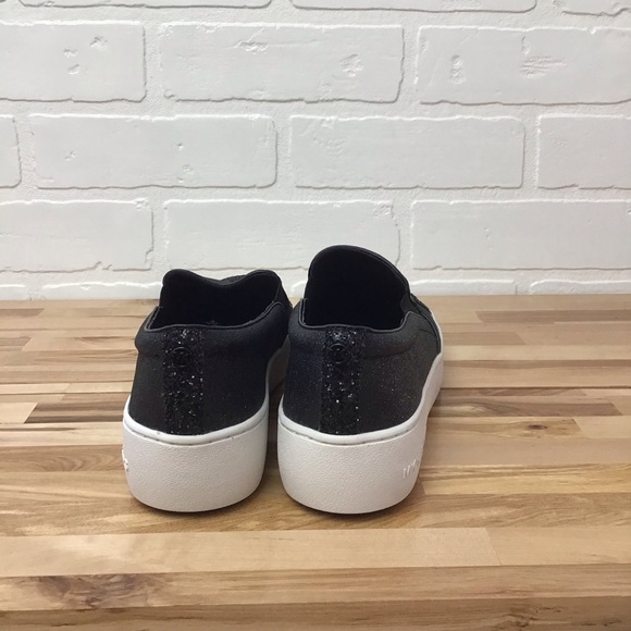 Michael Michael Kors glitter back sneakers patine size 5 feminine This girl shoe - Picture 2 of 13